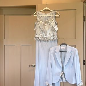 NEW Montage Mon Cheri Mother of Bride Special Event Wedding 2 pc Gown